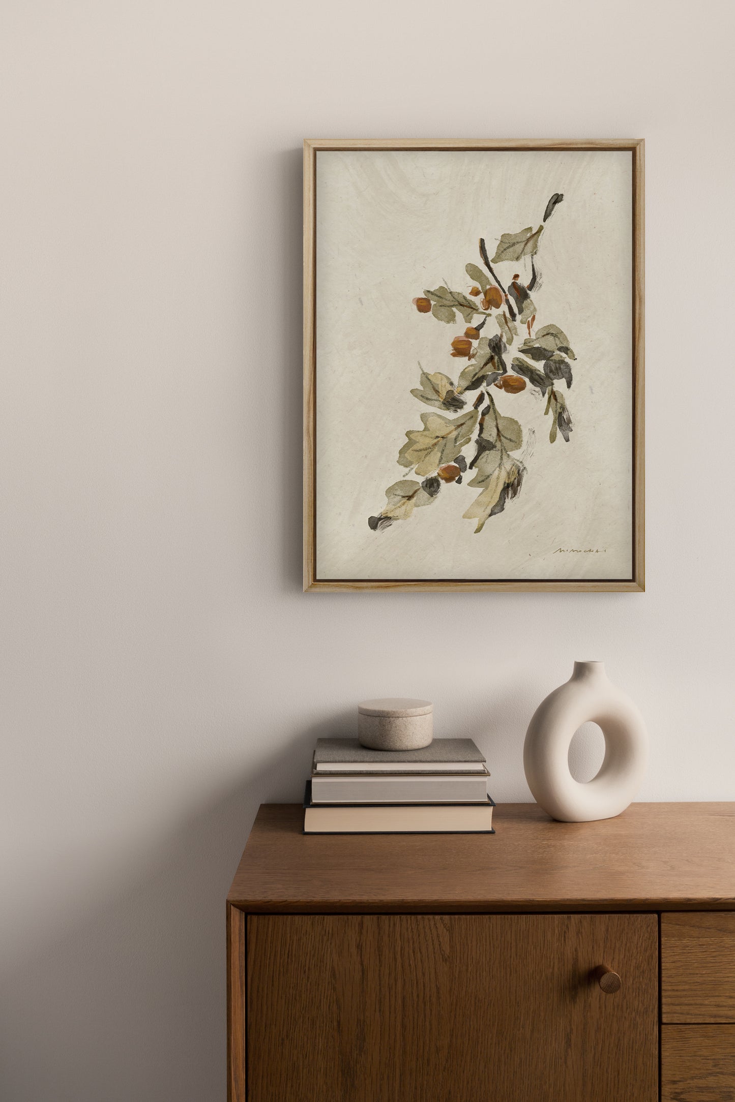 Acorn Leaves | Wall Art