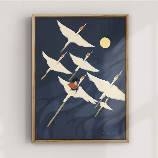 The Flight | Wall Art