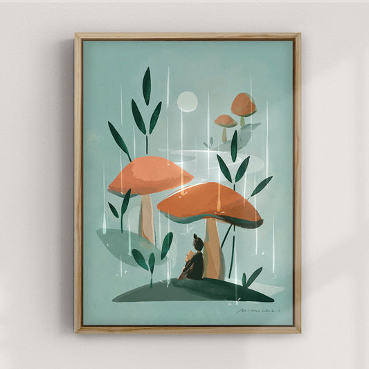 The Rain | Wall Art